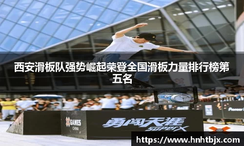 西安滑板队强势崛起荣登全国滑板力量排行榜第五名